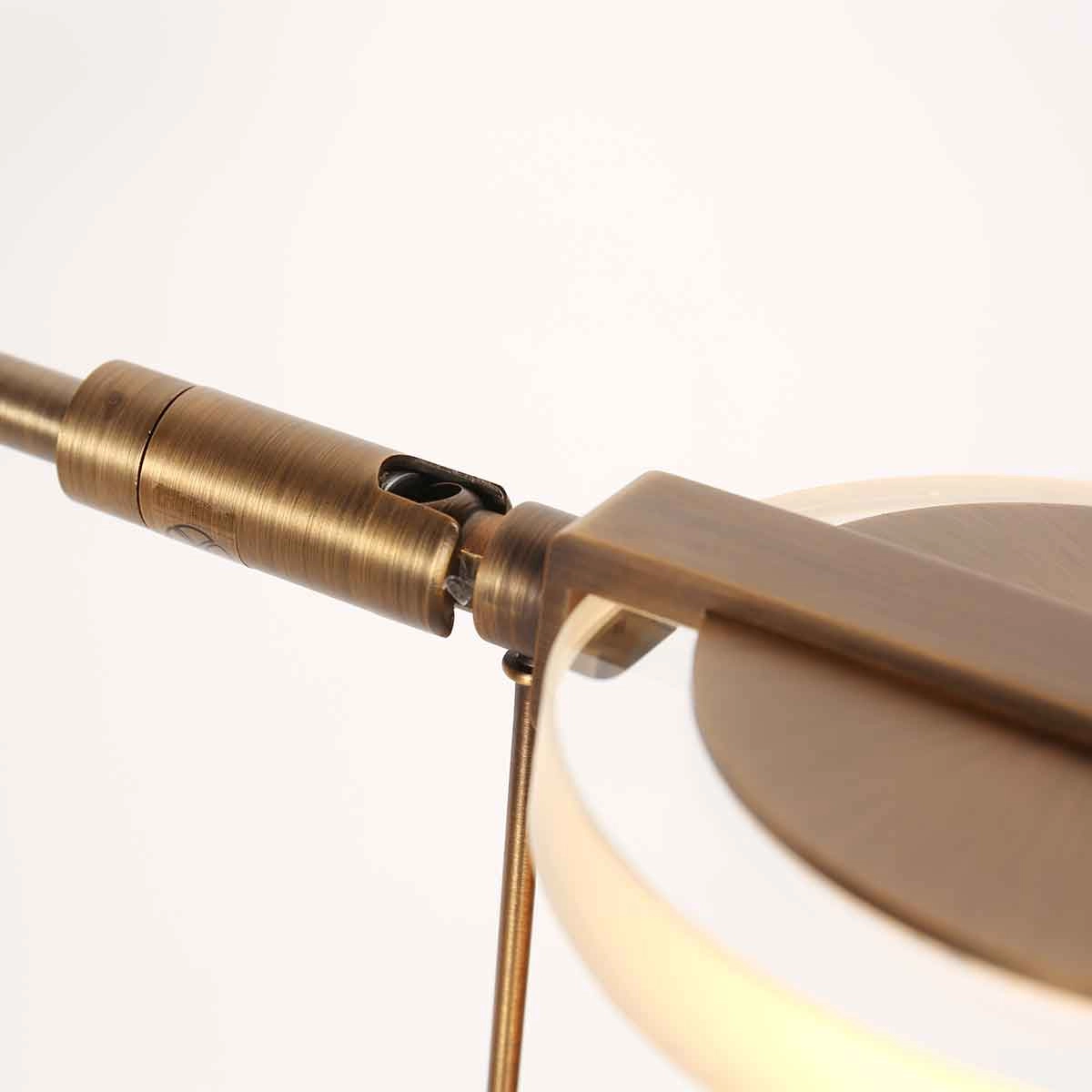 Leselampe 2-flammig Turound Design Bronze Steinhauer 8712746170993