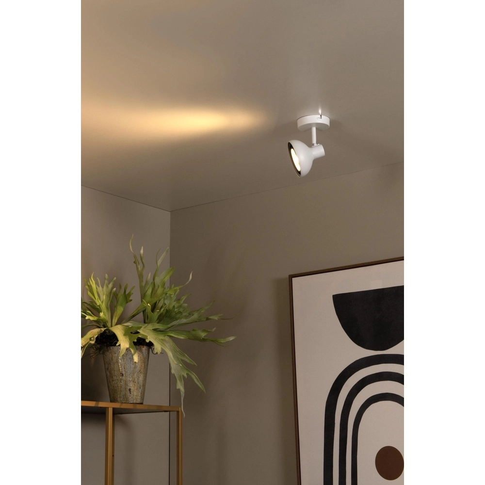 Deckenlampe Sensas weißes Design GU10 ES111 Lucide 5411212303172