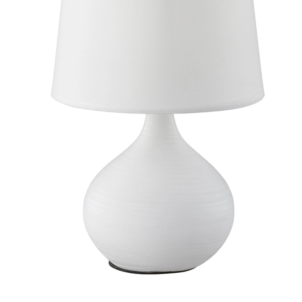 Tischlampe Martin 29cm weiß Trio 4017807346220