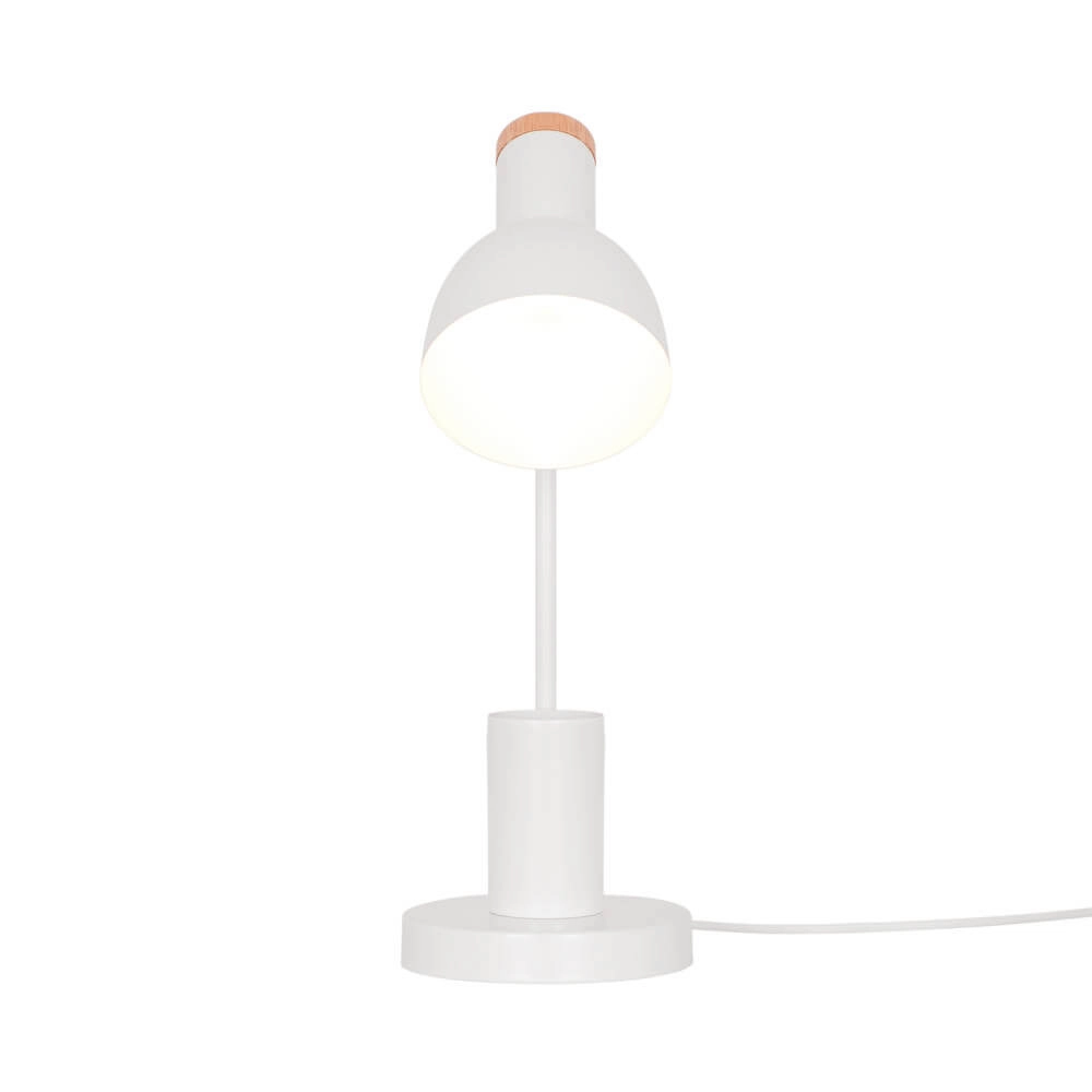 Weiße Schreibtischlampe Devone mit Stifthalter Nordlux 5704924024542