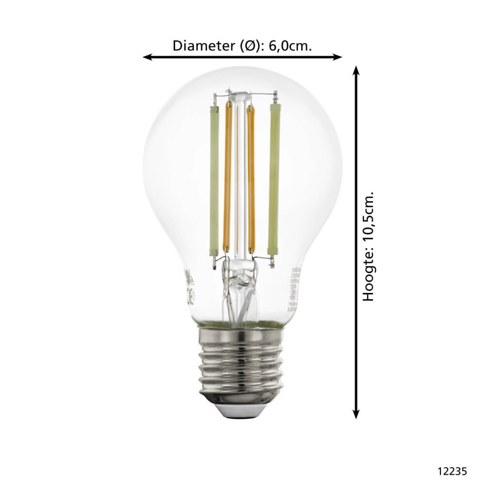 LED-Lampe Zigbee - E27 - 6 watt - 2200-6500K - A60 Eglo 9002759122355