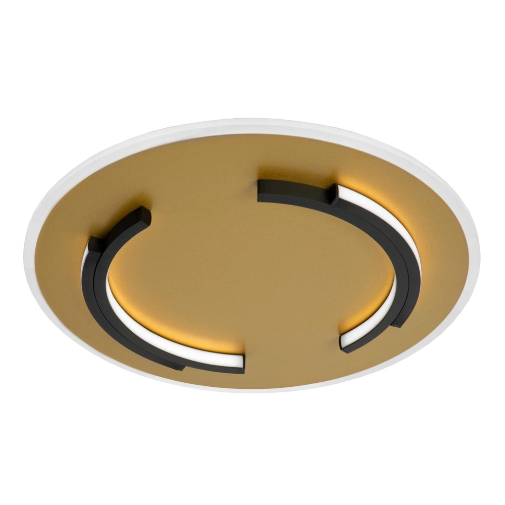 Design-Deckenlicht Andreas Ø 39,6cm - 30W schwarz mit Gold