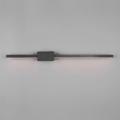 Moderne Wandlampe Cassino Schwarz 70,5 cm Trio 4017807683226