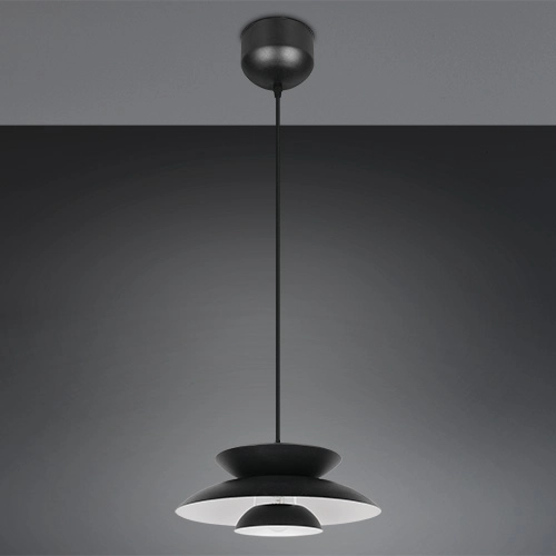 Pendellampendesign Amarila schwarz Ø 40 cm Trio 4017807682786