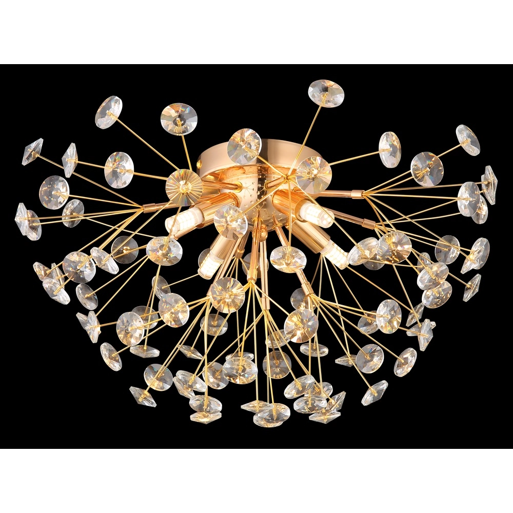 Deckenlampe Katrina gold Ø 45 cm Globo 9007371481316