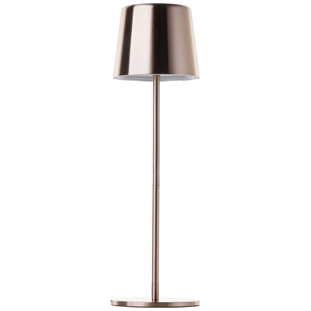 Wiederaufladbare Tischlampe Xaana Kupfer Brilliant 4004353441448