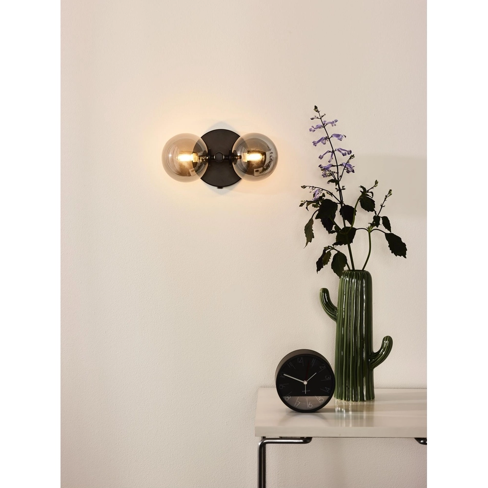 Wandlampe Tycho Schwarz Lucide 5411212450944