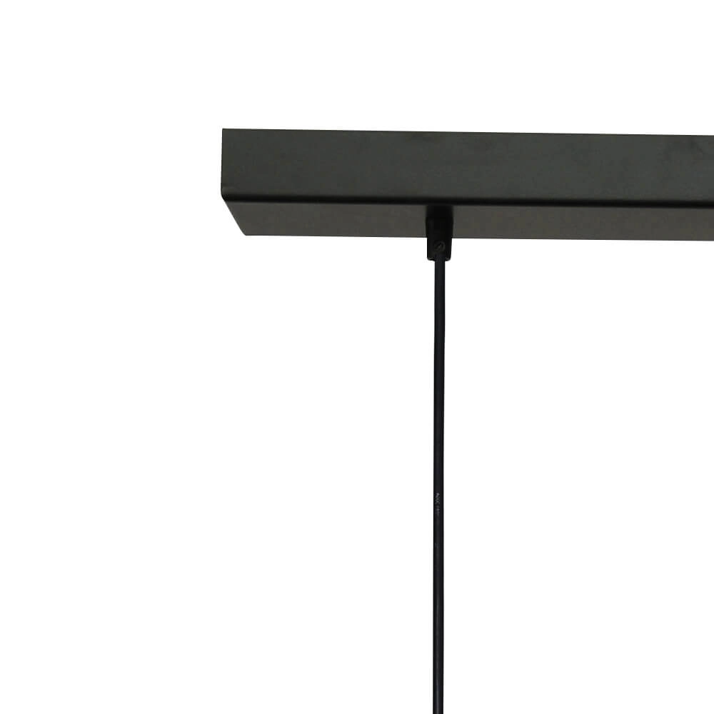 Hängelampe aus Glas Lava 3x Klarglas Ø 24cm Masterlight 8718121286068