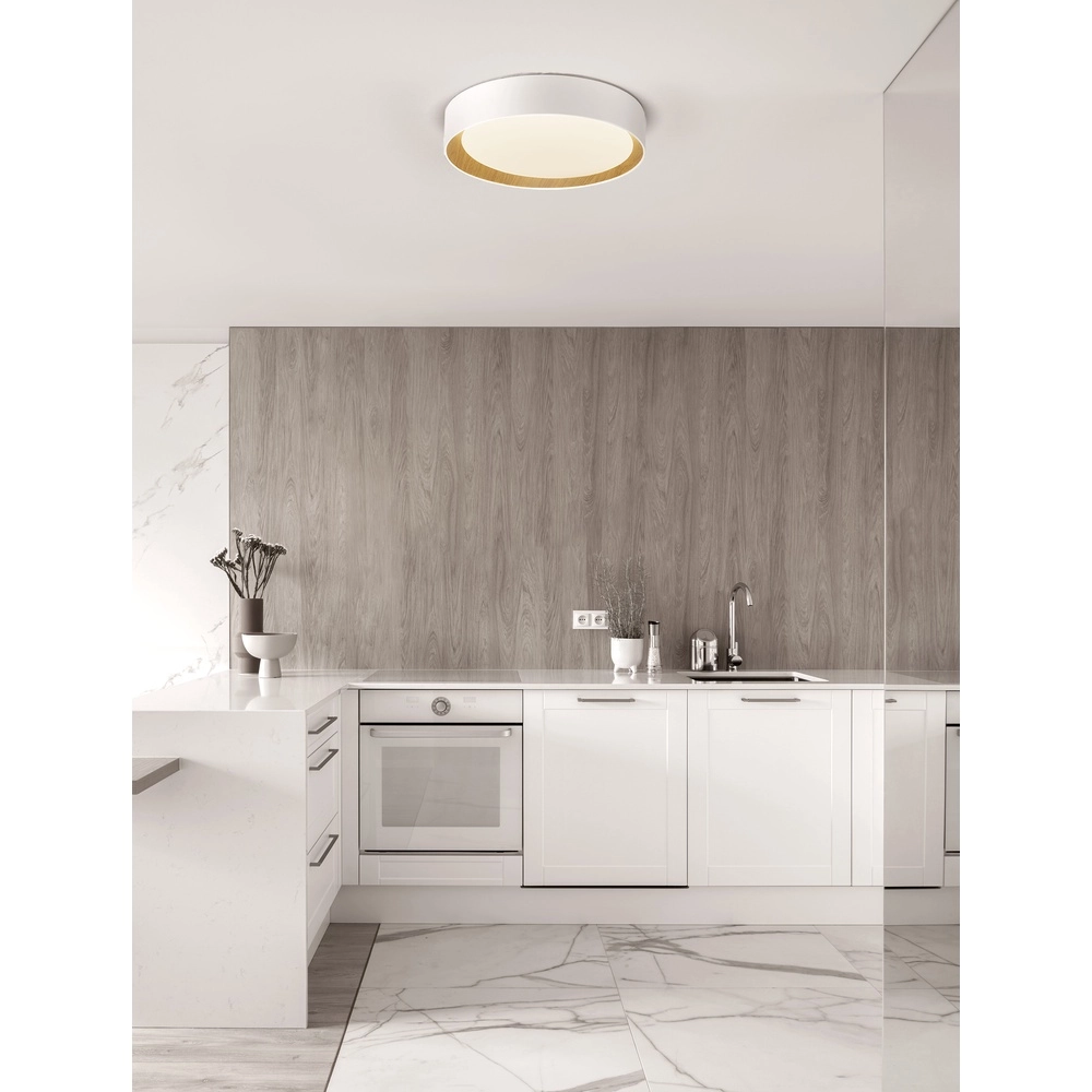 Deckenlampe Stake weiß Ø 60cm
