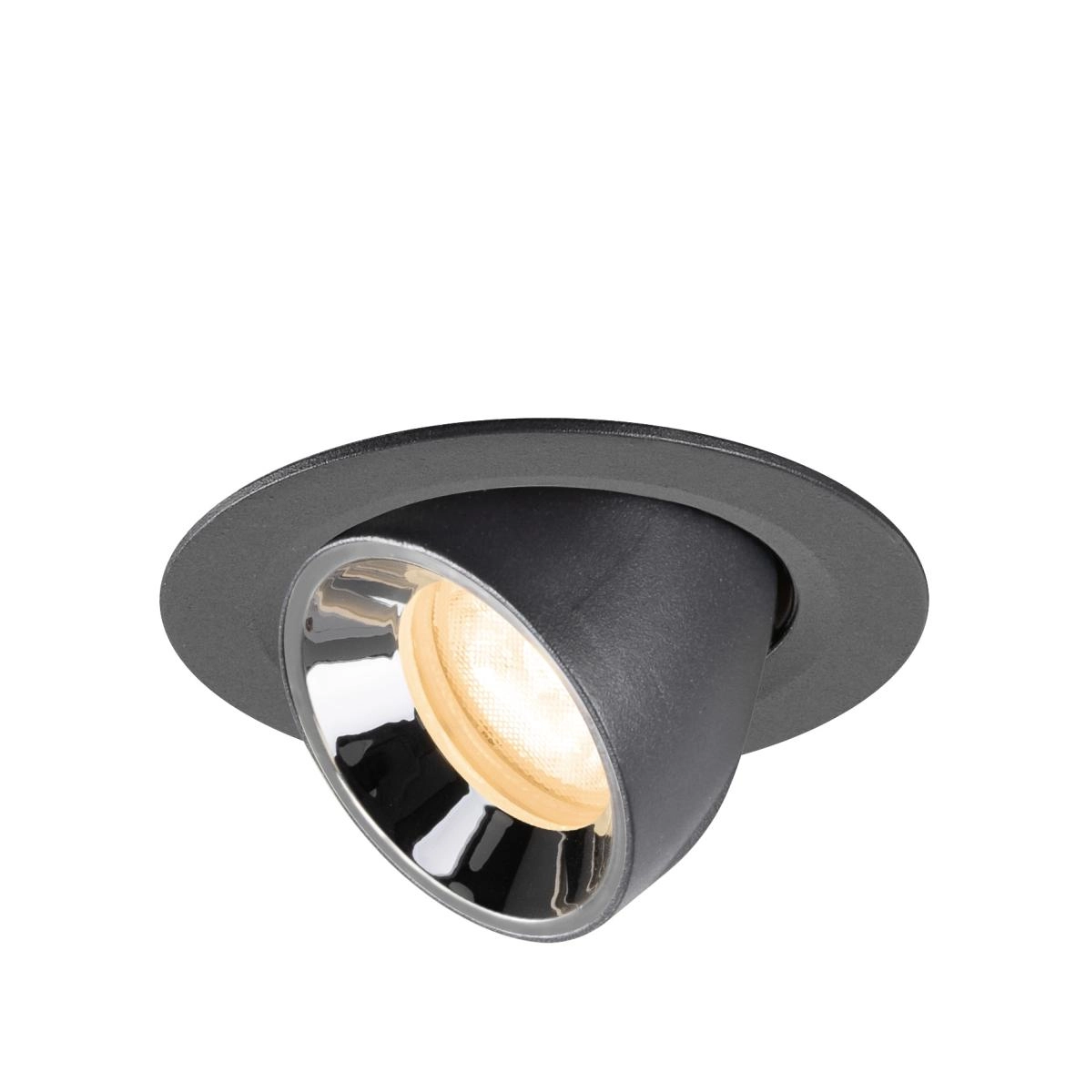 Einbau-Strahler Numinos Gimble XS Schwarz/Chrom 2700K - 55gr