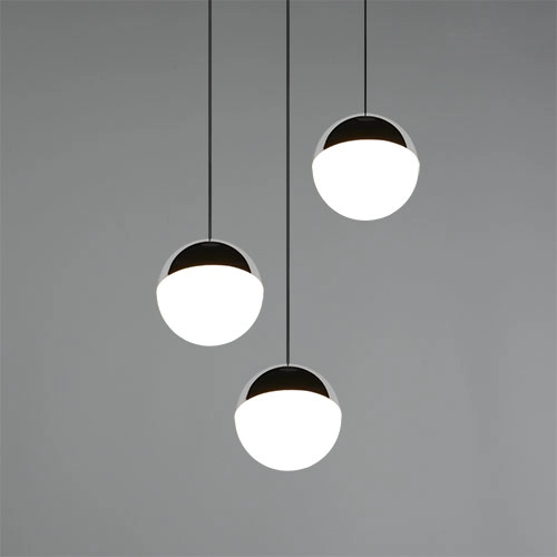 3-Licht Pendellampe Senta Rundchrom Trio 4017807685824