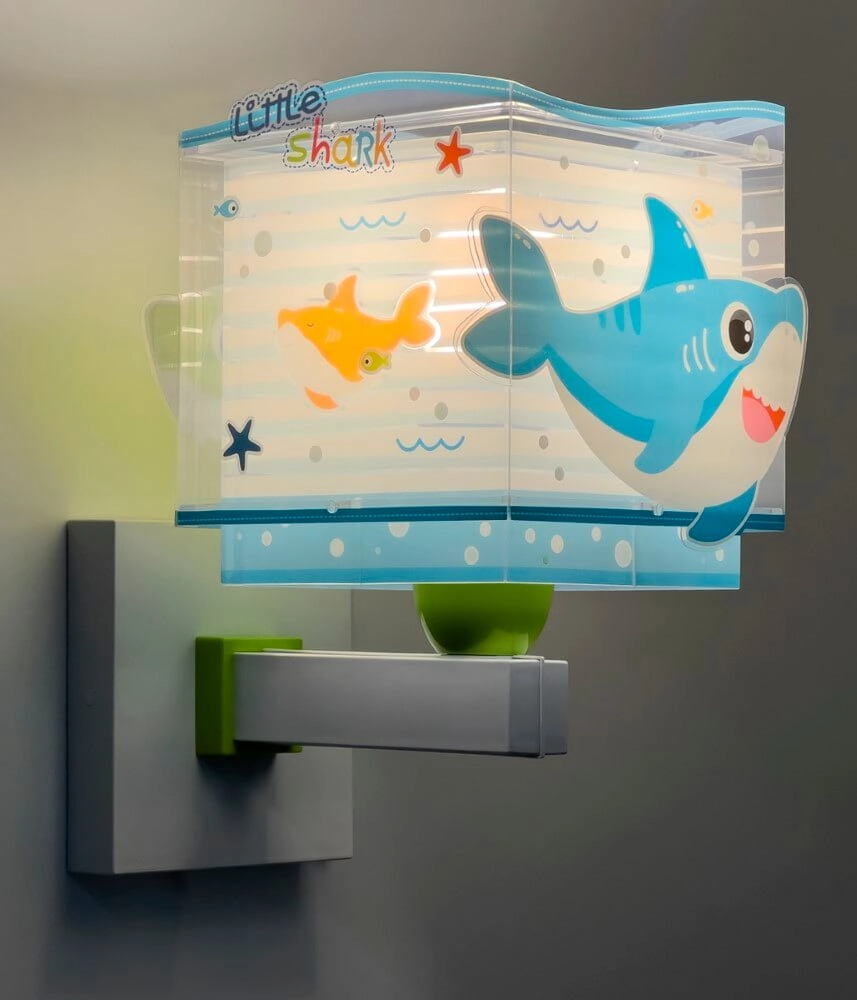 Wandleuchte für Kinder Little Shark Dalber 8420406634791