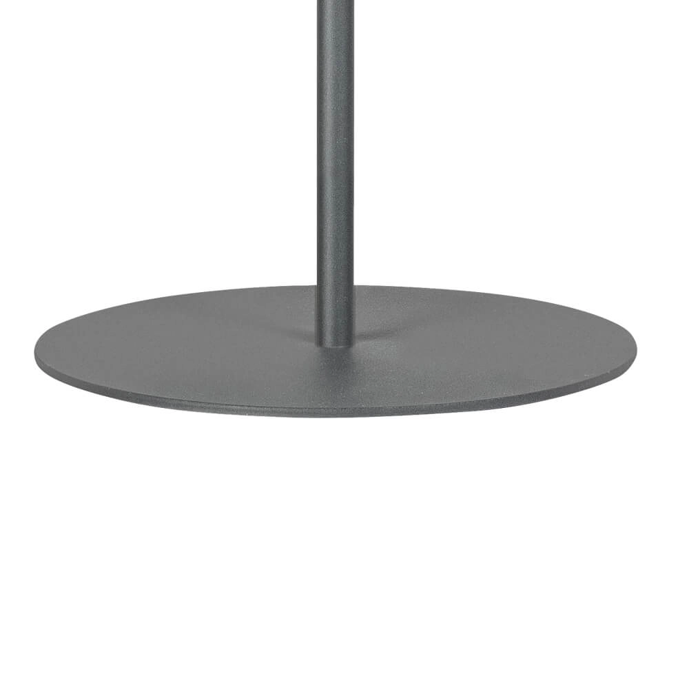 Stehleuchte aus Glas Sledge Glass 3-flammiges Schwarz mit Rauchglas ETH 8720195302896