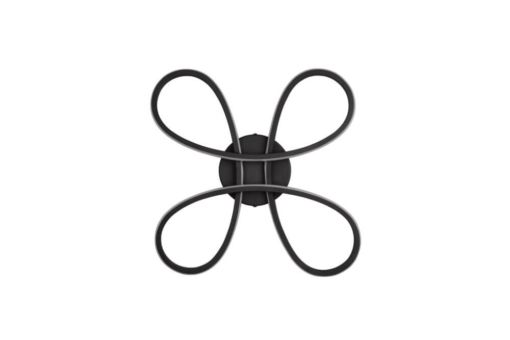 Deckenleuchte Fly Design schwarz Trio 4017807600834