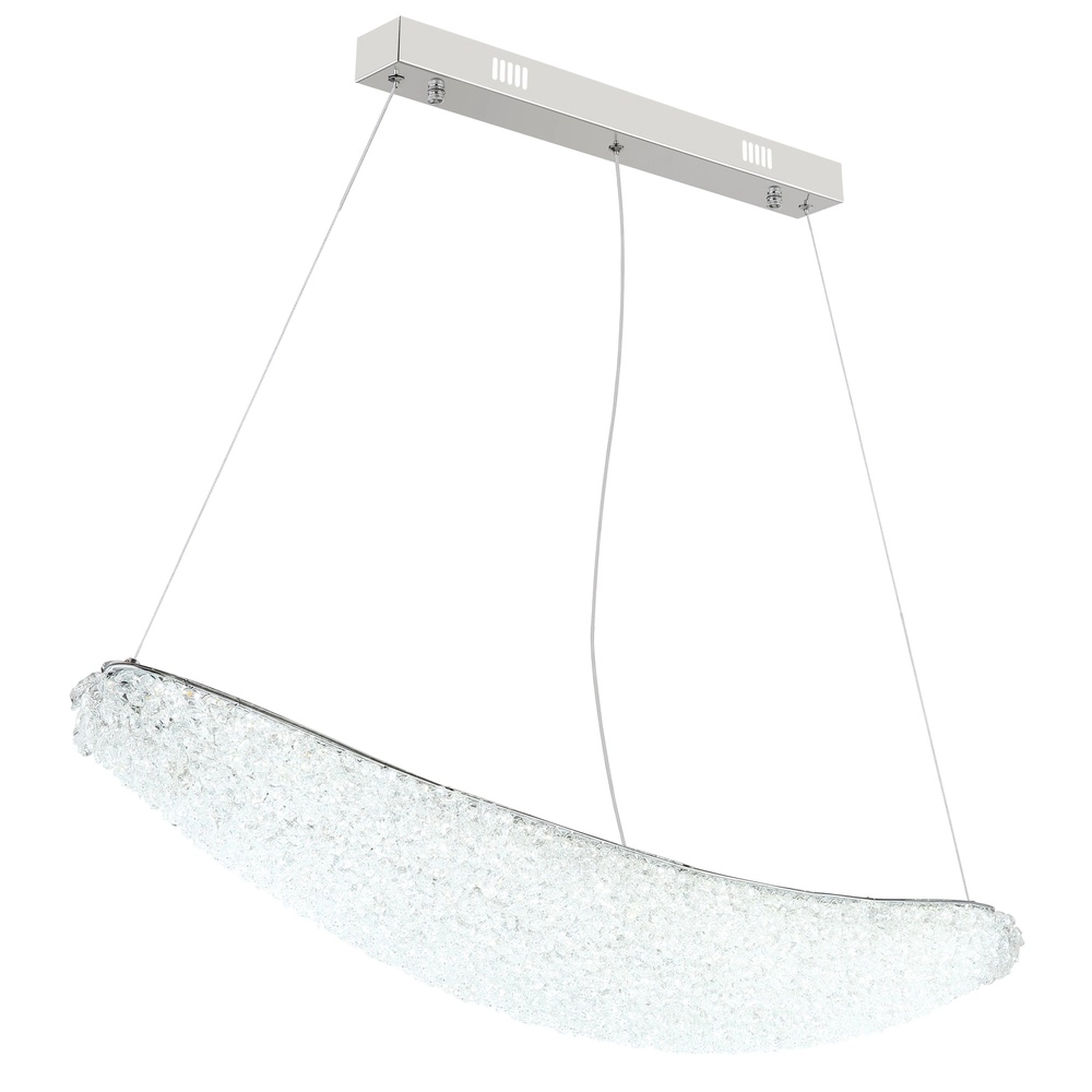 Pendellampe Kristalla Chrom Globo 9007371566785