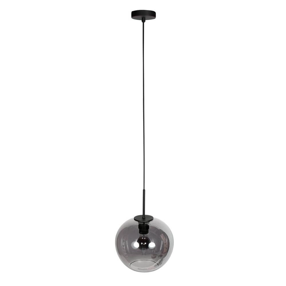 Pendelleuchte HaloSwap mit 1 Kugel Rauchglas Ø 25cm Steinhauer 8712746179743