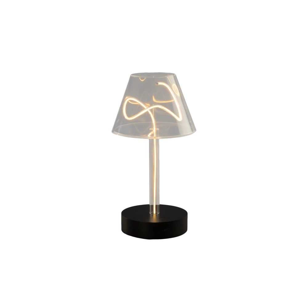 Einzigartige Tischlampe Edison Design wiederaufladbar