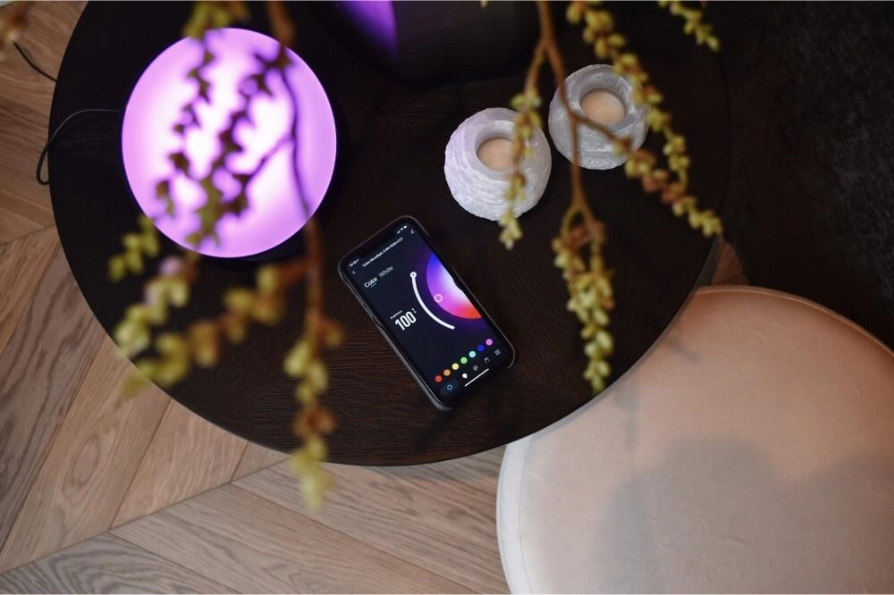 Smart home Moodlight Tischlampe Circle 8712879150947