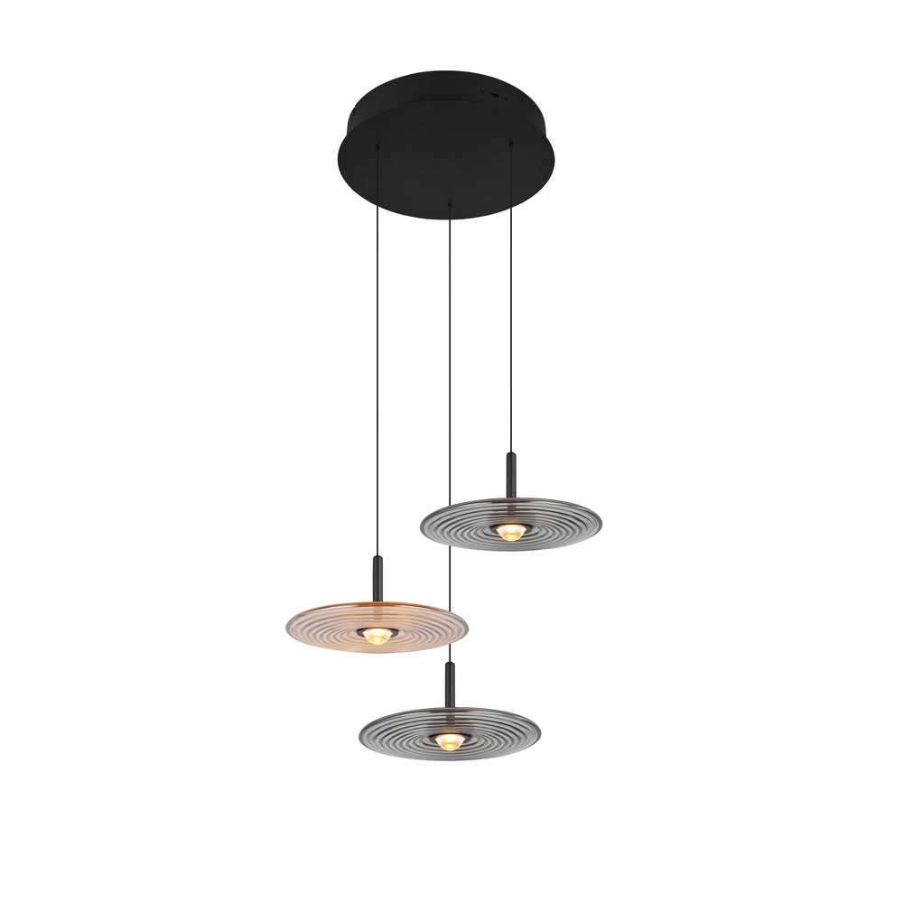 Design-Pendellampe Sirena 3-Licht