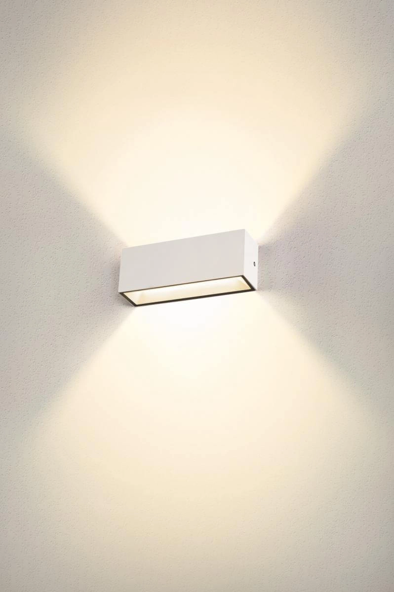 Große LED-Wandleuchte Sitra L Weiß SLV 4024163252522