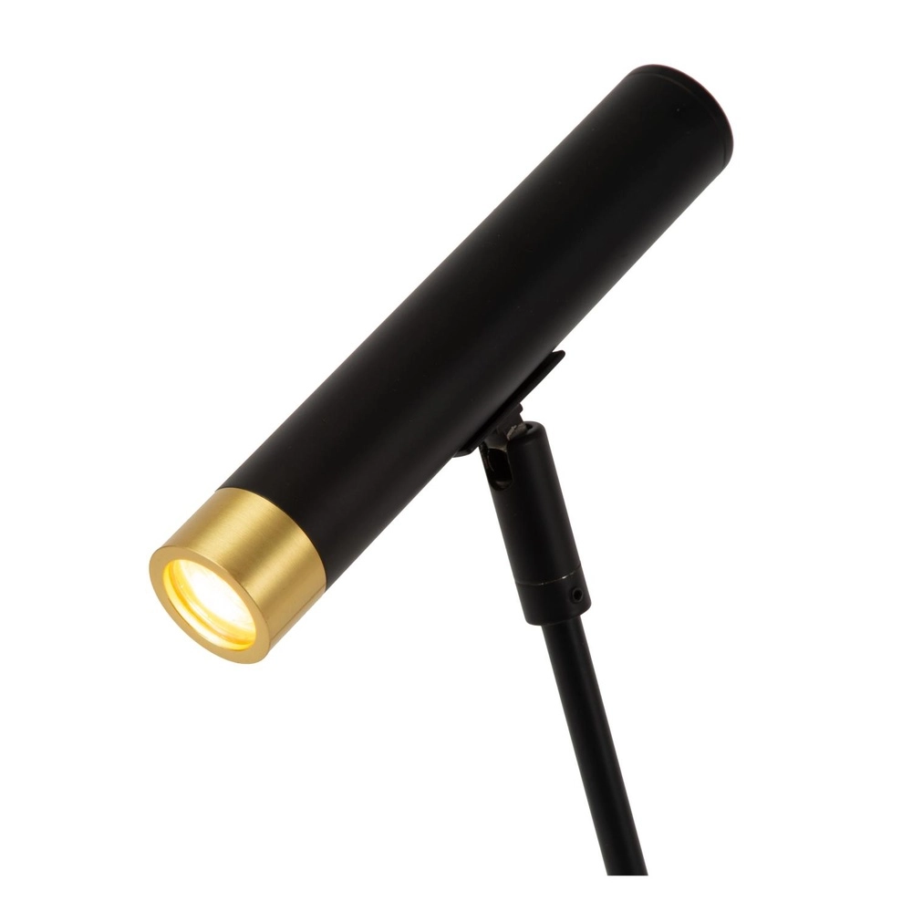 Schreibtischlampe Alec Design Schwarz Lucide 5411212031969