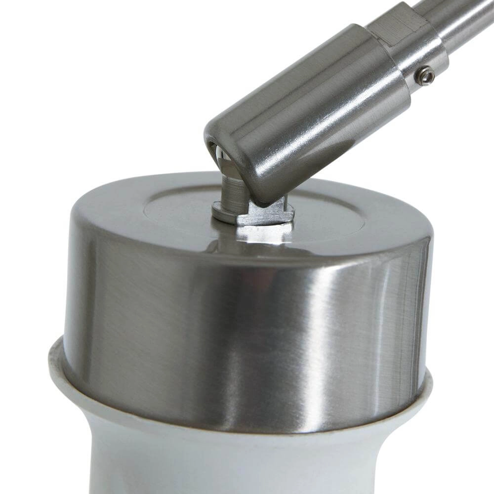 Stehlampe Prestige Chic Metall mit schwarzem Schirm Steinhauer 8712746175592