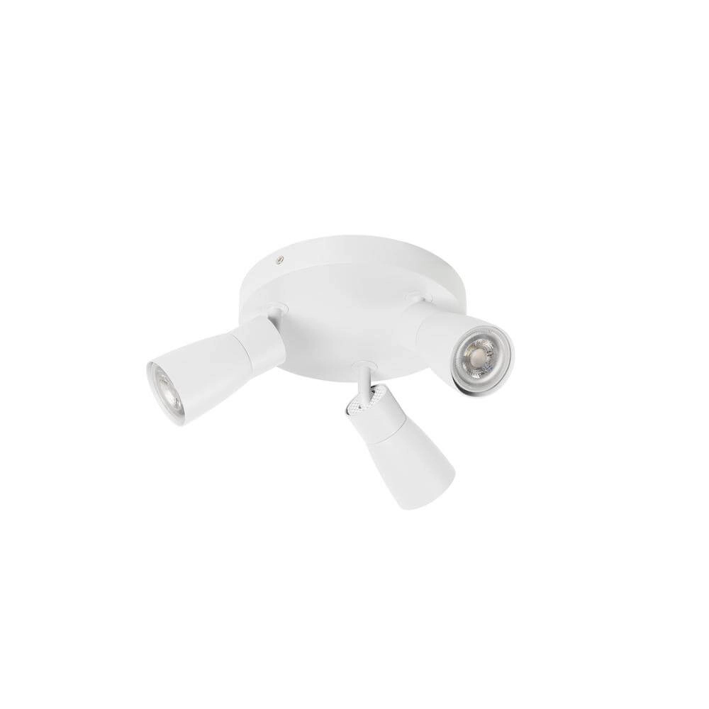 Runder Scheinwerfer Puri 2.0 Dome weiß 3-flammig SLV 4024163293846