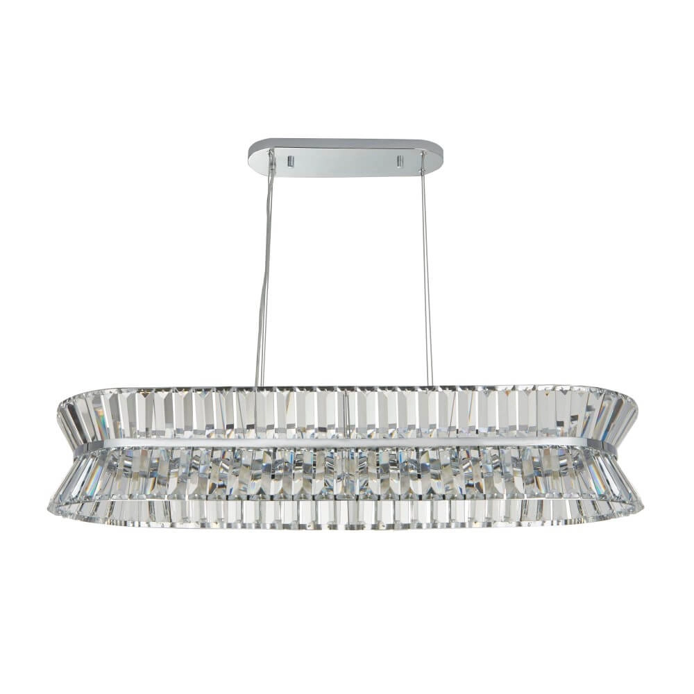 Design-Hängelampe Uptown Chrom Searchlight 5053423243993