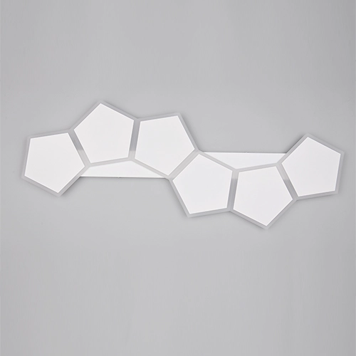 Einzigartige Deckenlampe Zaya M weiß Trio 4017807682991
