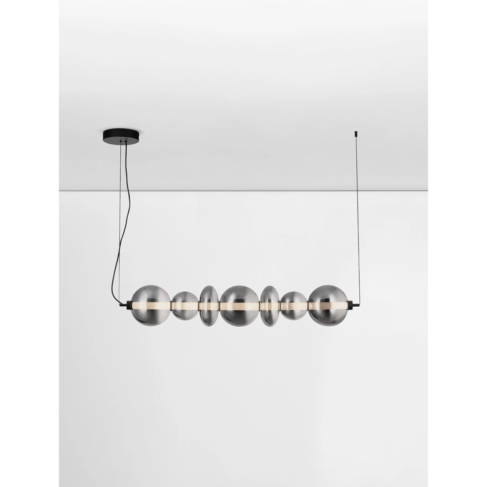 Pendelleuchte Bally Rauchglas horizontal Lyora 5212017449184