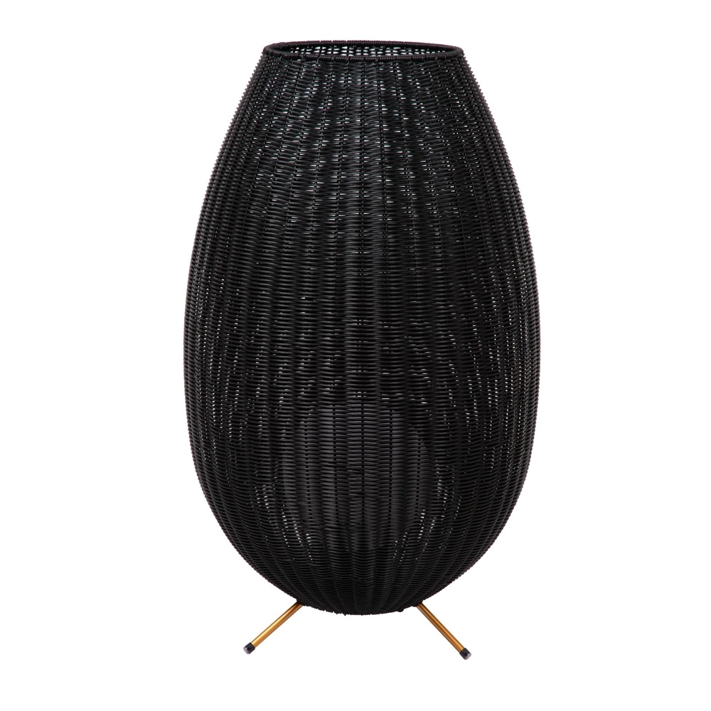 Wiederaufladbare Tischlampe Colin Ip44 Schwarz