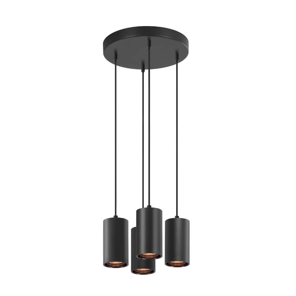 Pendelleuchte Asto Tube schwarz 4x GU10 SLV 4024163266031