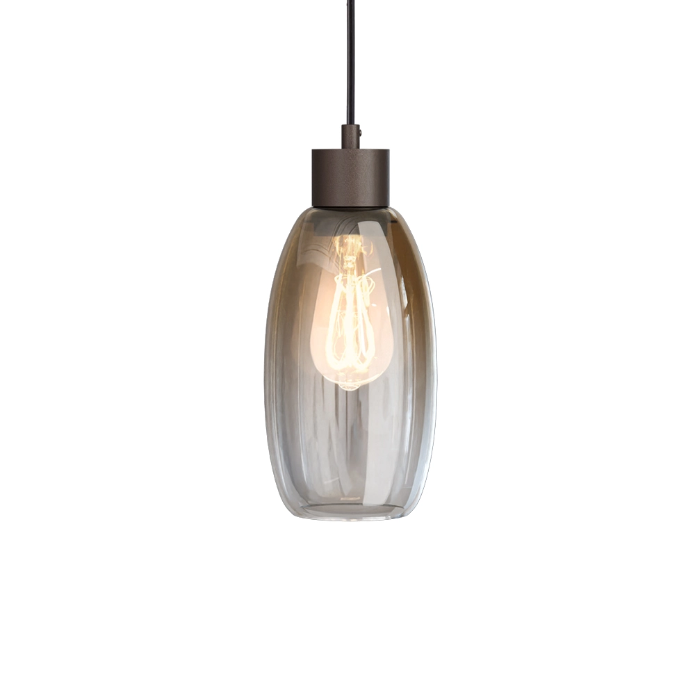 Glas-Pendellampe Olive 3x Ø 12,5 cm – Kakao Masterlight 8718121393933