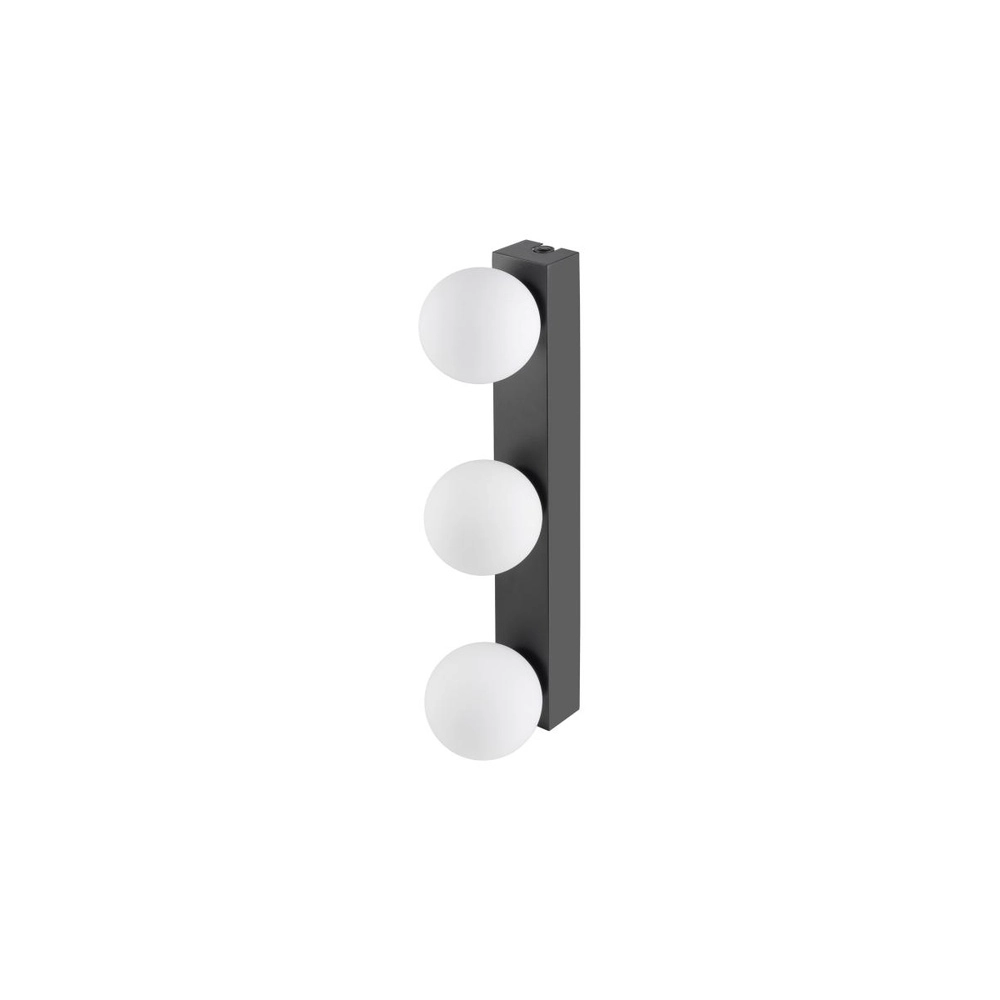 Wandleuchte Sun Mirror 4-flammig schwarz SLV 4024163318303