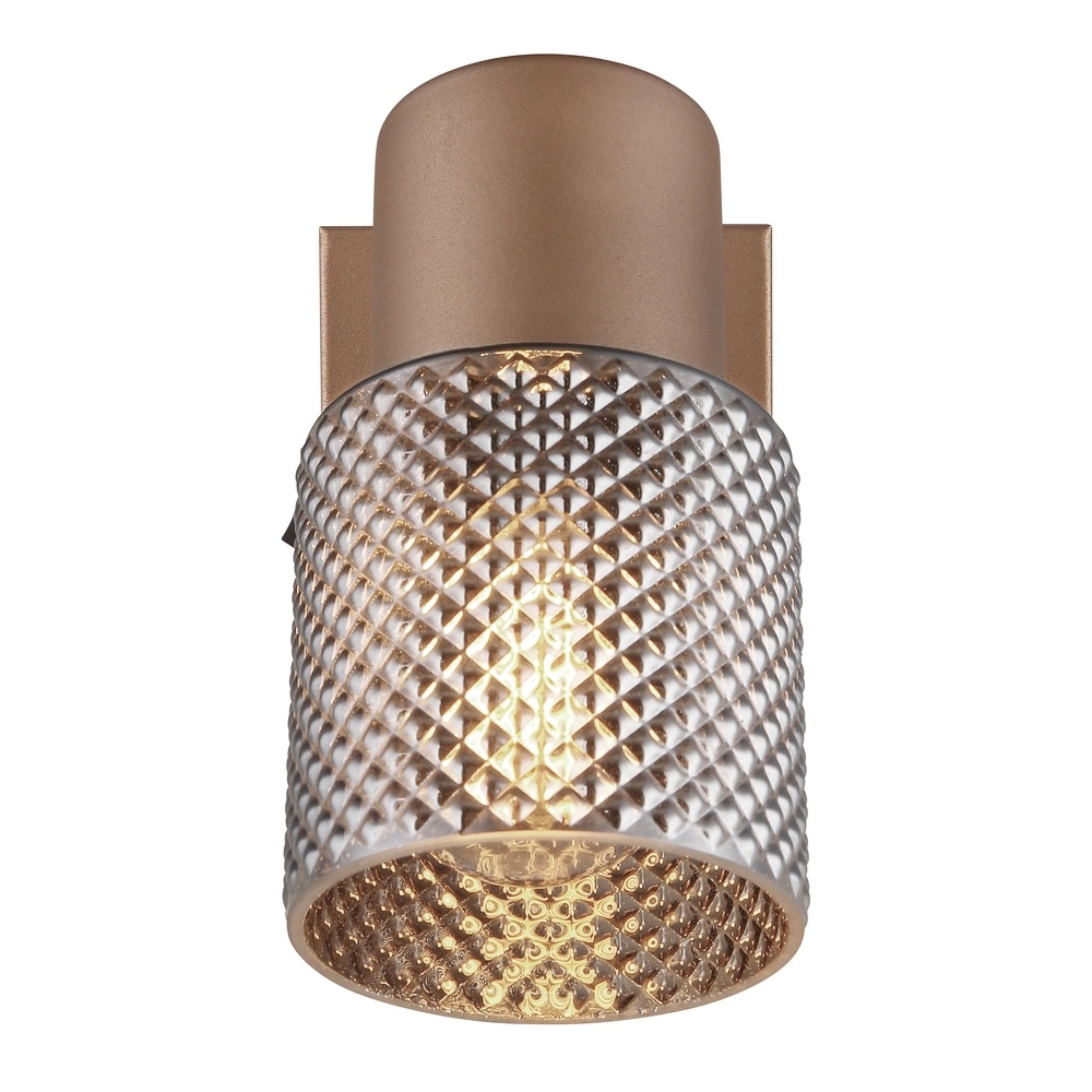 Wandlampe Satella Kaffeebraun Globo 9007371471560