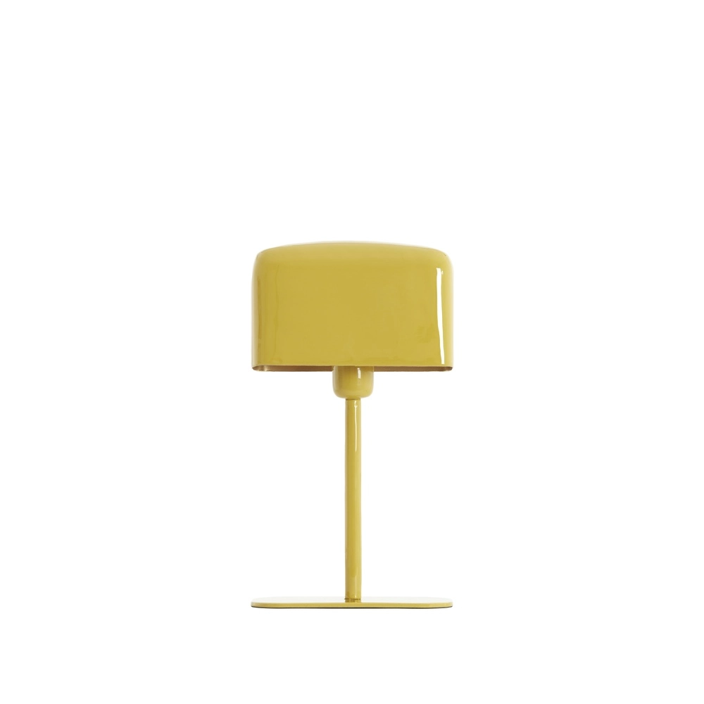 Nachttischlampe Elenie 20x10cm – glänzend ockergelb Light & Living 8717807818722