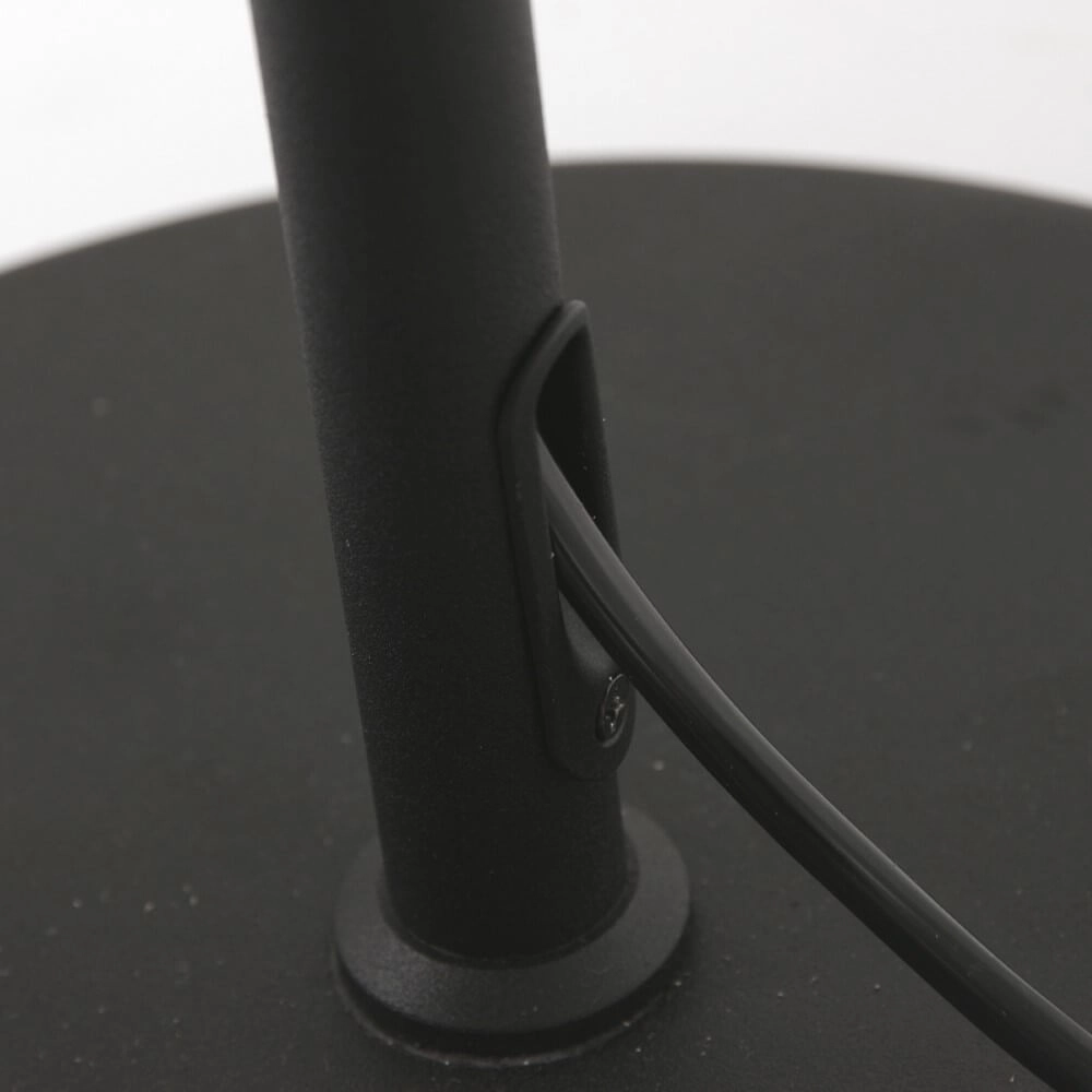 Schwarze Leselampe Retina mit LED Steinhauer 8712746135695