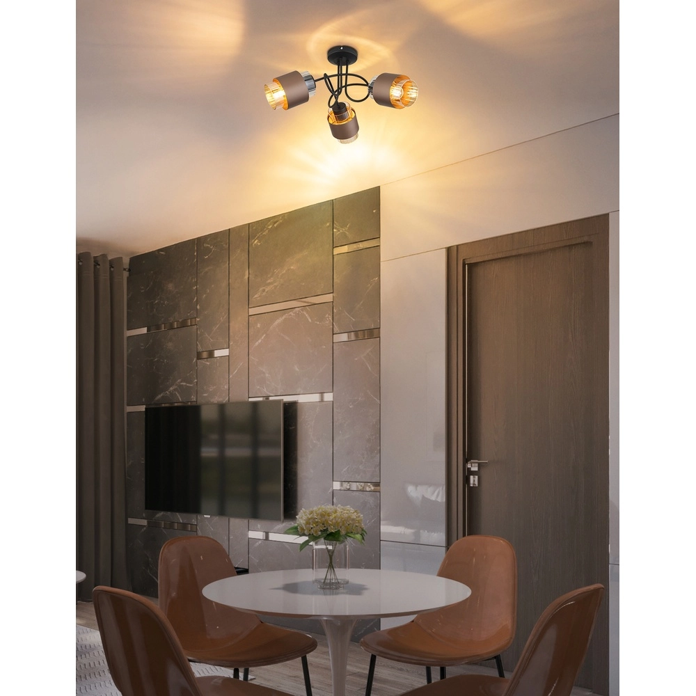 Deckenlampe Milley 3-Licht Globo 9007371586349