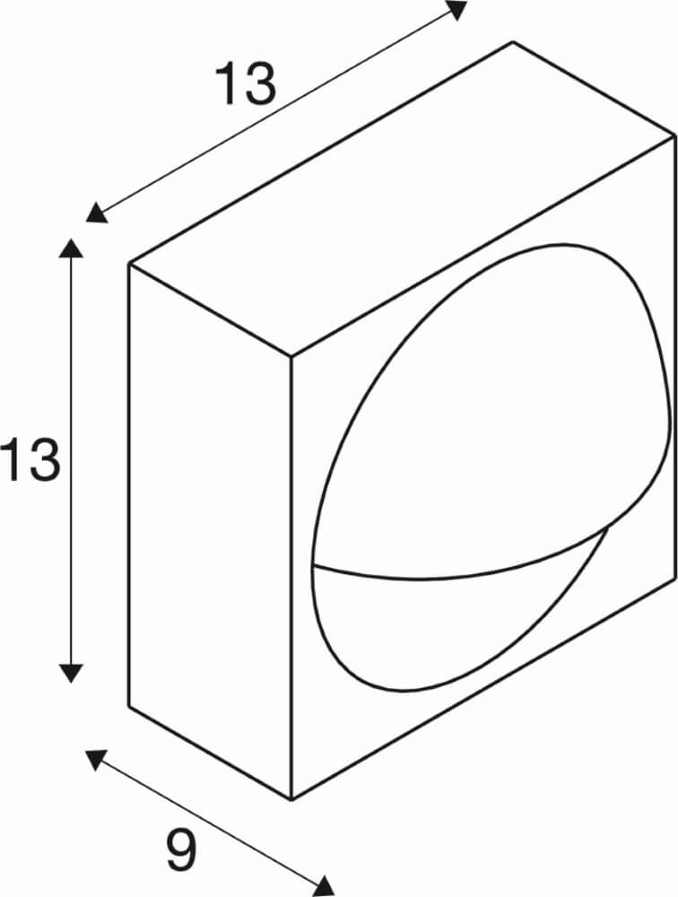 Verstellbarer Wandstrahler Lid I einzel SLV 4024163288101