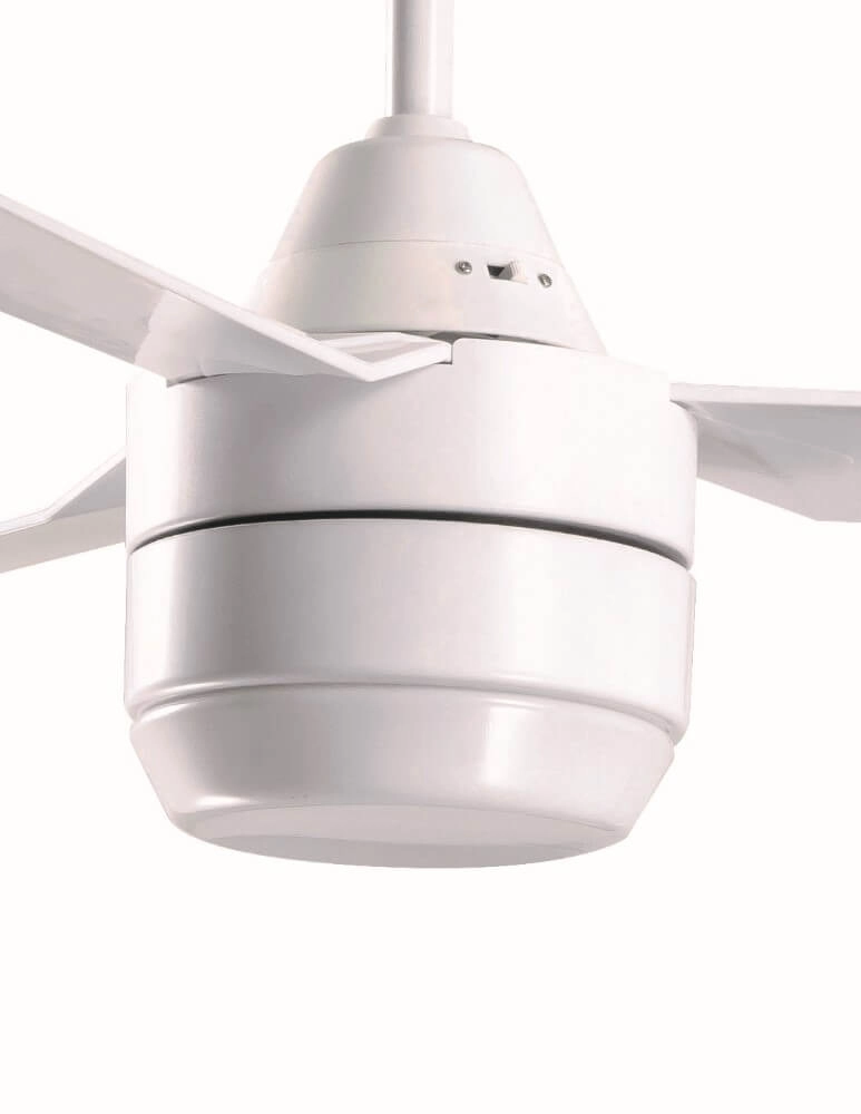 Deckenventilator weiß mit Lampe Calypso Ø 122cm IP20 Beacon 9333509129752