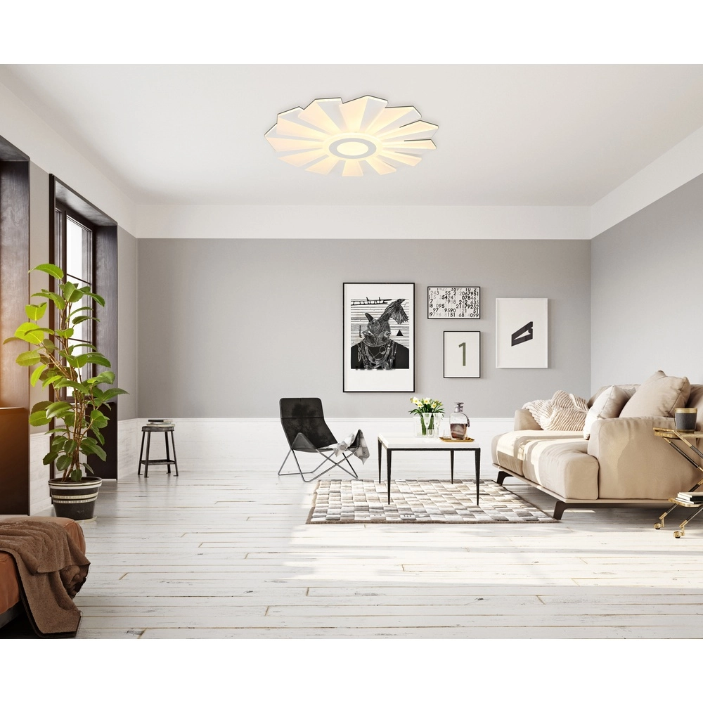 Design-Deckenlicht Alwina Weiß Globo 9007371519408