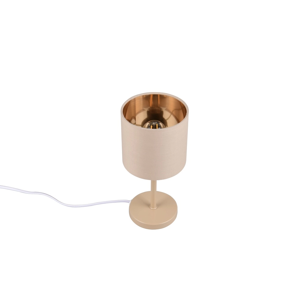 Tischlampe Tommy Sandbraun Trio 4017807724202