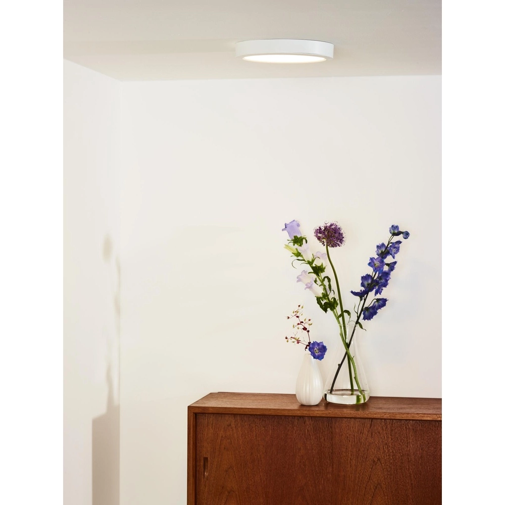 Weißes Deckenlicht Tendo-Led Ø 22cm Lucide 5411212071767