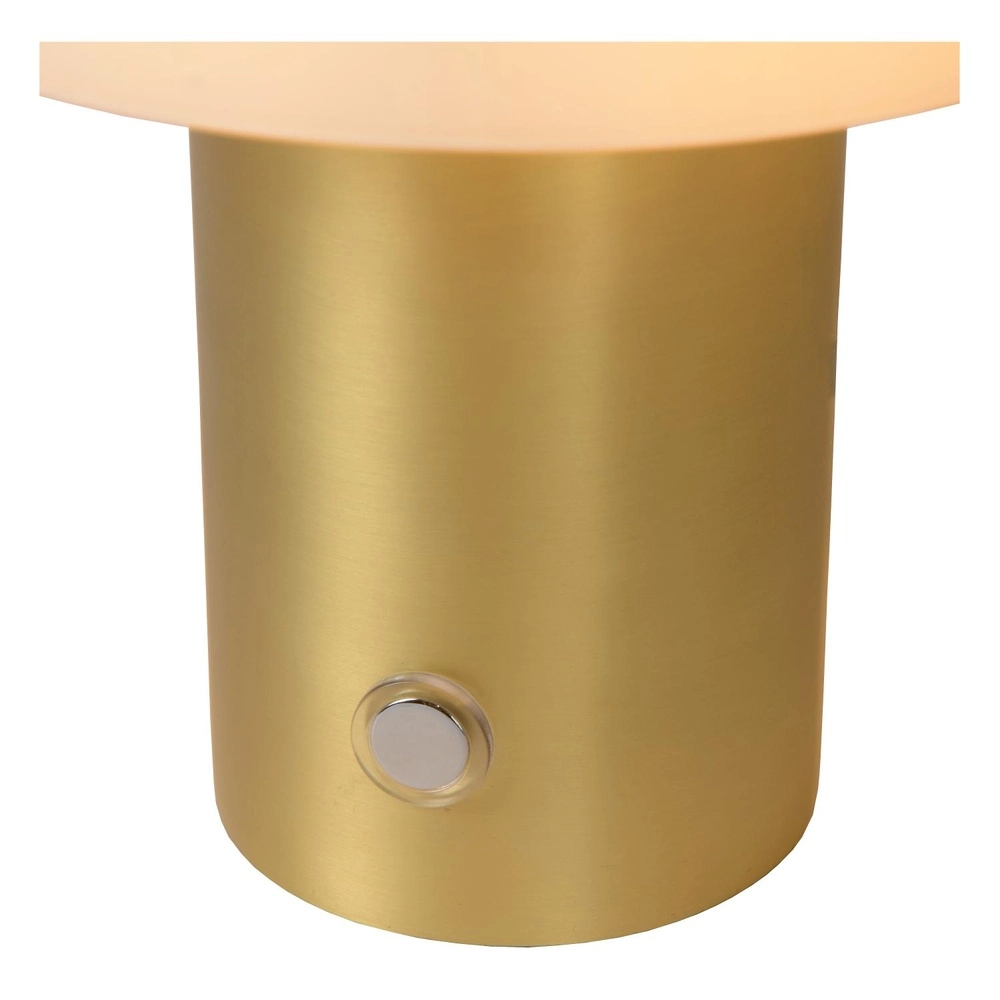 Tischlampe Timon 17,5 cm Gold Lucide 5411212051387
