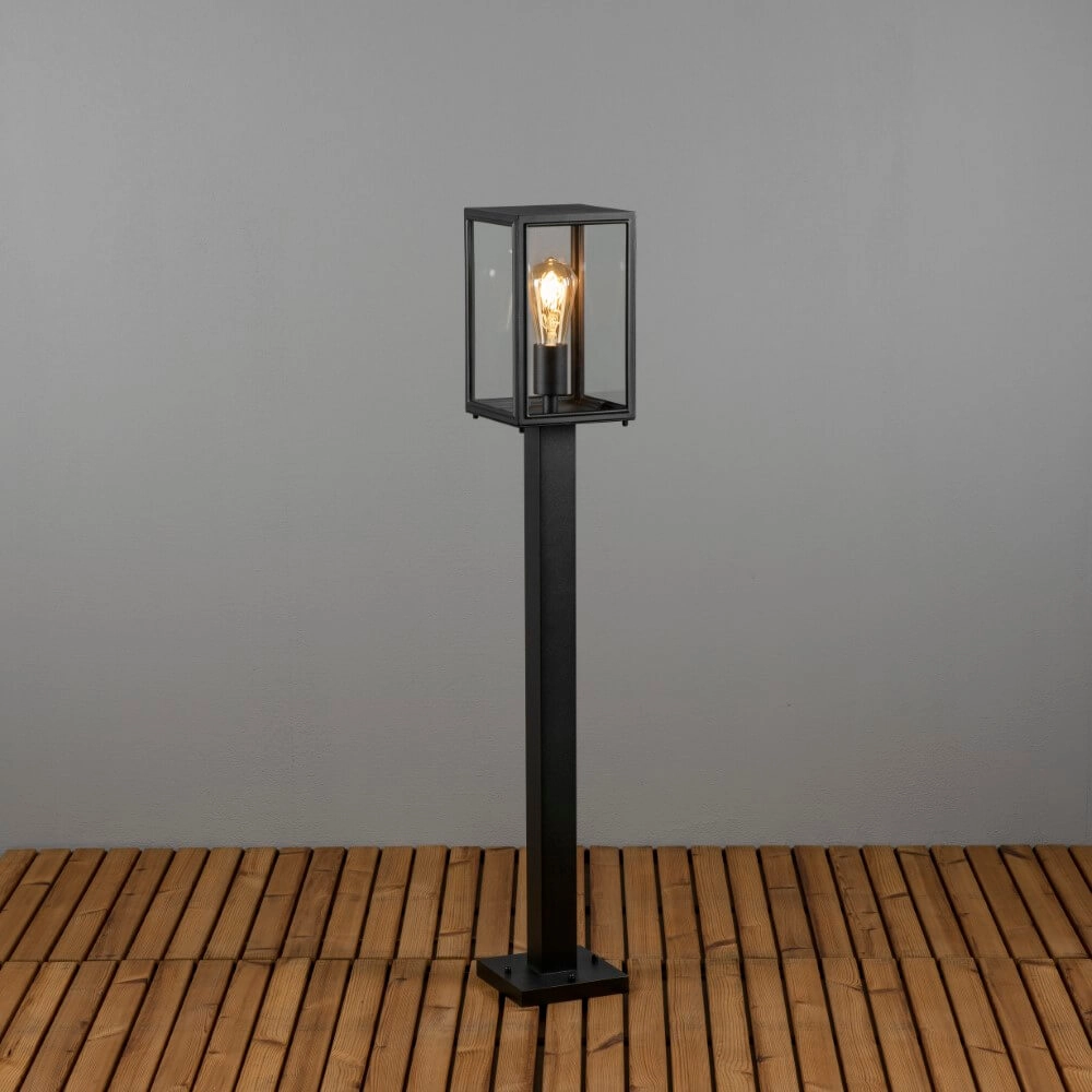 Schwarze Terrassenlampe Carpi KonstSmide 7318307350753