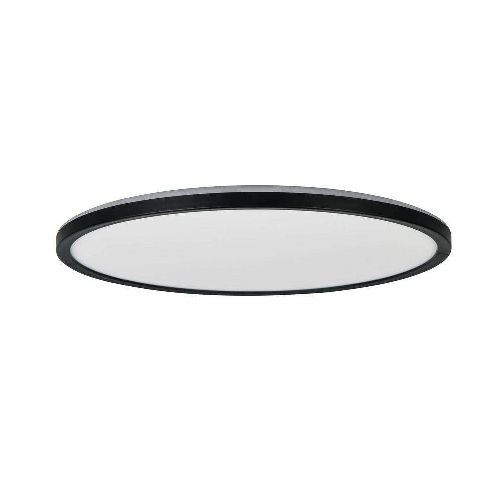 Runde Deckenlampe Emra schwarze Ø 42cm Trio 4017807704150