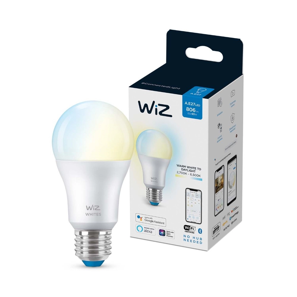 Intelligente Glühbirne 8,5W - E27 - Led 2700–6500 K WiZ 8718699787035