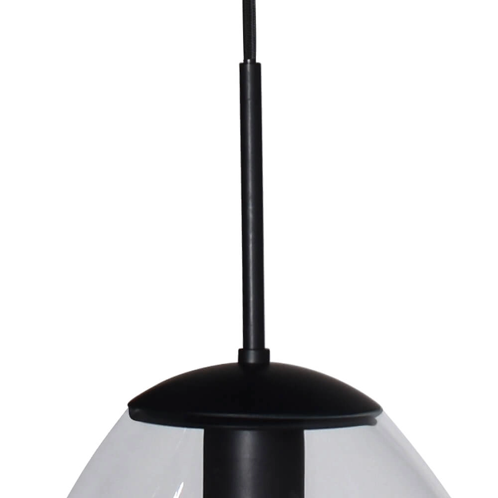 Hängelampe Lava 1x Klarglas Ø 24cm Masterlight 8718121279947