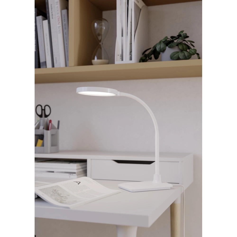 Schreibtischlampe Lauro weiß Eglo 9008606357505
