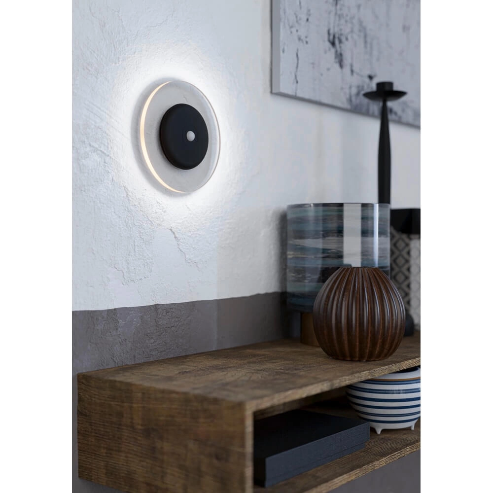 Wandleuchte Trepella Schwarz mit Sensor Eglo 9002759758844